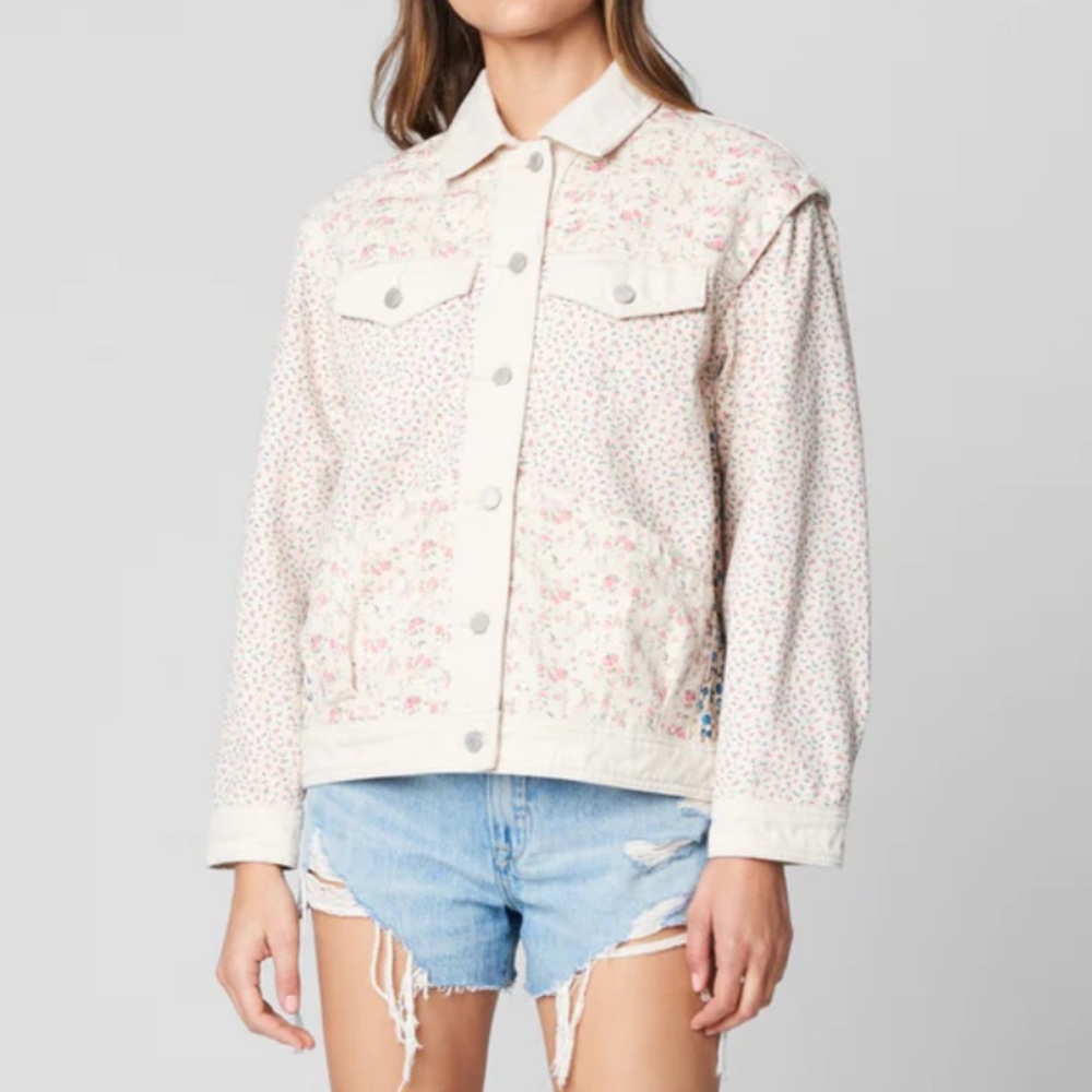 [BLANKNYC] “Full Bloom” Denim Jacket - Size Small